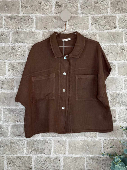 CABANA LIVING SKJORTE, OLEA EBANO