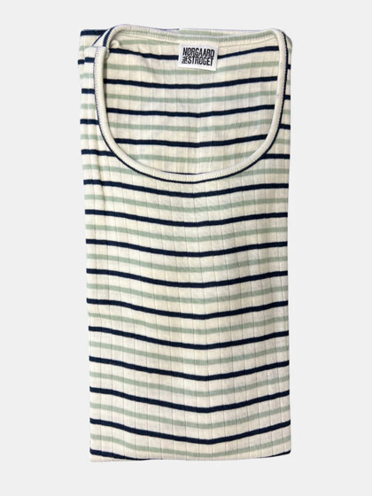 NØRGAARD PÅ STRØGET T-SHIRT, 101 ECRU/STONE/MARINE