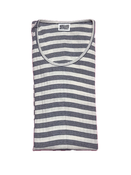 NØRGAARD PÅ STRØGET T-SHIRT, 101 BW ECRU/MARINE