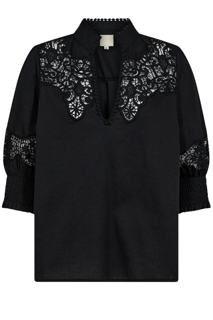 GOSSIA BLUSE, SIGGA BLACK