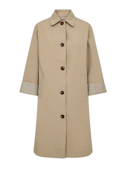MOS MOSH TRENCHCOAT, RIKO BORA TWILL