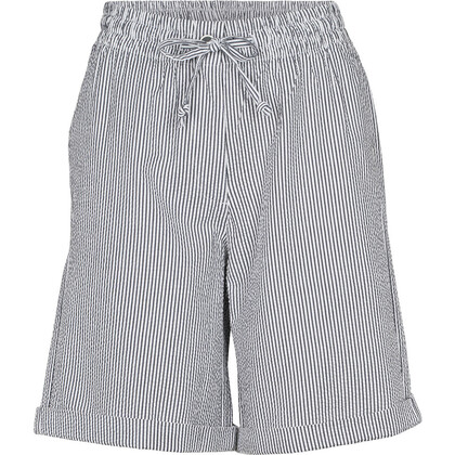 BASIC APPAREL SHORTS, ASTA BLÅ STRIB