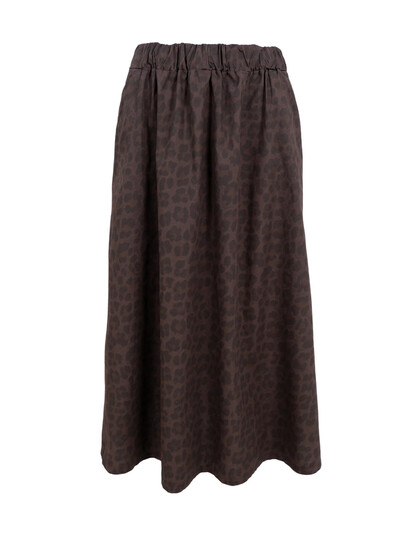 BLACK COLOUR NEDERDEL, ABBIE COFFEE LEO