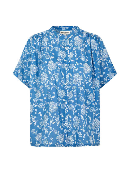 LOLLYS LAUNDRY SKJORTE, MYA 20 BLUE
