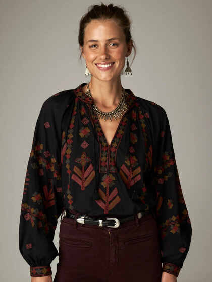 MAISON HOTEL BLUSE, ROBIN CHARCOAL