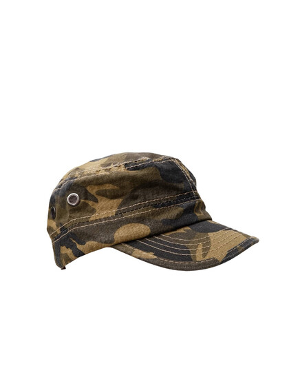 BLACK COLOUR KASKET, GLENNA CAMOUFLAGE