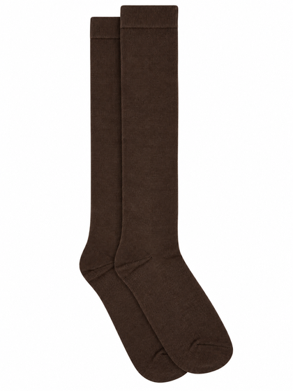MP STRØMPER, 12-59549-351 BRUN ULD