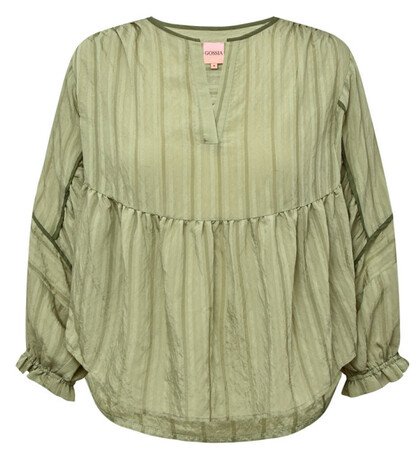 GOSSIA BLUSE, KAIA OLIVEN