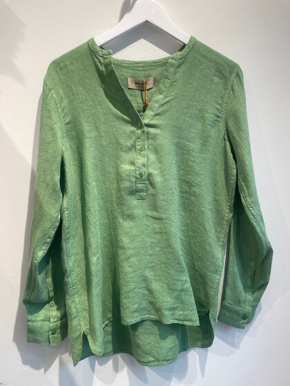 MOS MOSH BLUSE, DANNA TURF GREEN