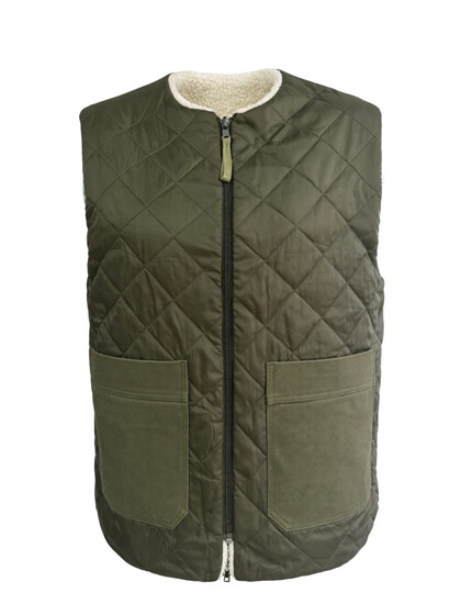 LOLLYS LAUNDRY VEST, UNITY DARK GREEN