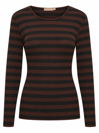 MARTA T-SHIRT, 7702 BLACK/MORO