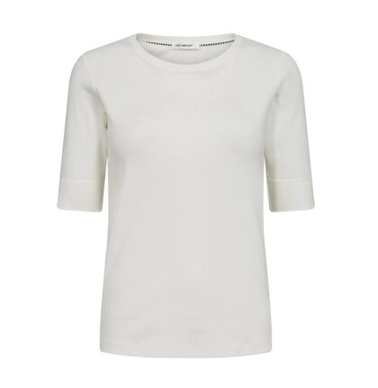 CO' COUTURE T-SHIRT, GRANNY SS OFF WHITE
