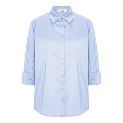 AMAZE CPH SKJORTE, NORMA LIGHT BLUE