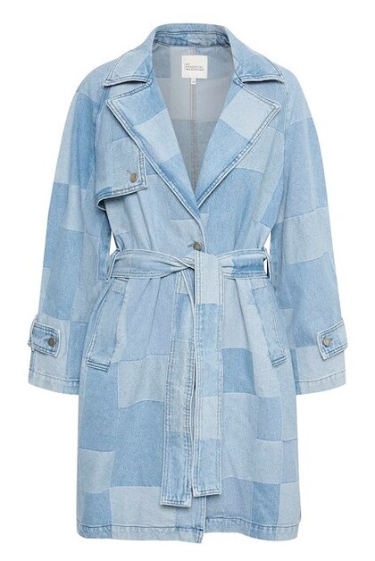 MY ESSENTIAL TRENCHCOAT, LOU LIGHT BLUE WASH