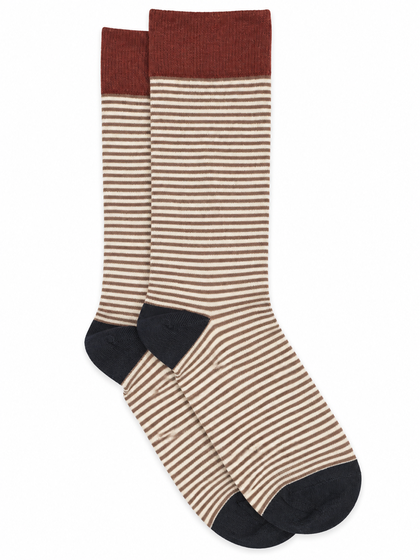 MP STRØMPER, 12-79733-76 BROWN LONG