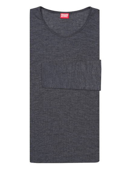 NØRGAARD PÅ STRØGET T-SHIRT, 101 ANTRASIT ULD