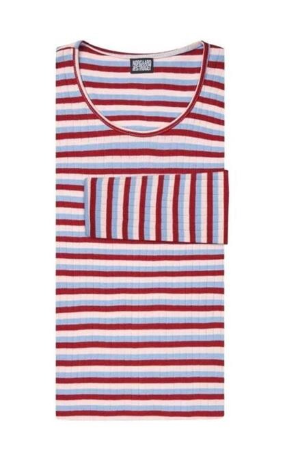 NØRGAARD PÅ STRØGET T-SHIRT, 101 BLUE/STRAWBERY/WINERY