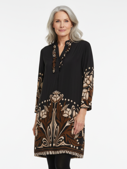 MARTA KJOLE, 2604B BLACK