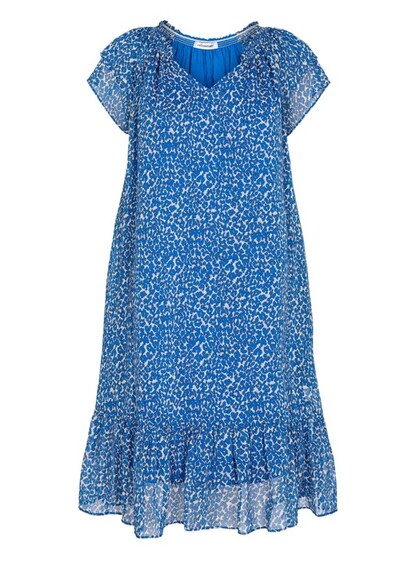 CO' COUTURE KJOLE, SUNRISE CROP JUNGLE NEW BLUE