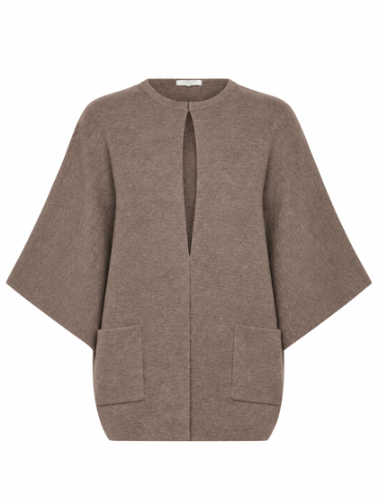 ROSEMUNDE CARDIGAN, 102093 WALNUT 