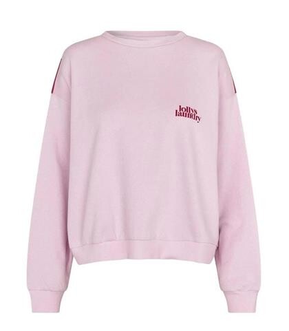 LOLLYS LAUNDRY SWEATSHIRT, SYDNEY LIGHT PINK