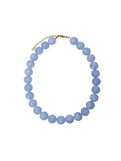 BLACK COLOUR HALSKÆDE, MILOVA LT. BLUE