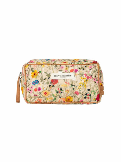 LOLLYS LAUNDRY MAKE-UP TASKE, CAVE FLOWER PRINT