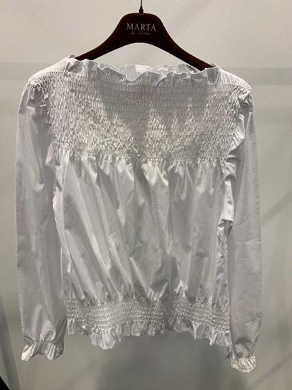 MARTA BLUSE, 5523 WHITE