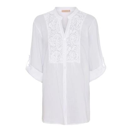 MARTA SKJORTE, 9737B WHITE