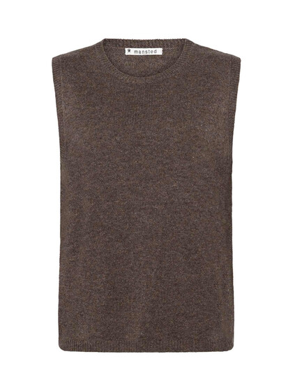 MANSTED VEST, MITOS BROWN