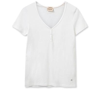 MOS MOSH T-SHIRT, ASTIN BASIC WHITE