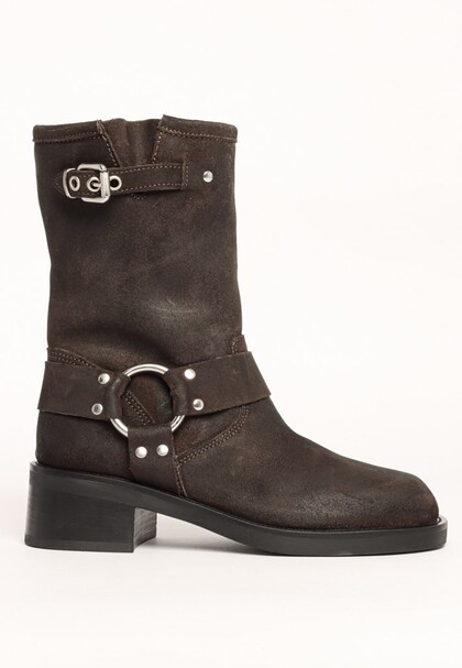BUKELA STØVLER, MOTO MOCCA BROWN
