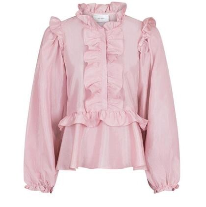 NEO NOIR BLUSE, HAWAII SOLID ROSE