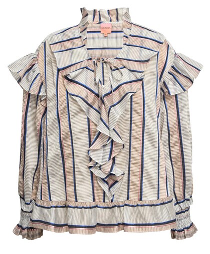 GOSSIA BLUSE, NINNE BLUE MIX