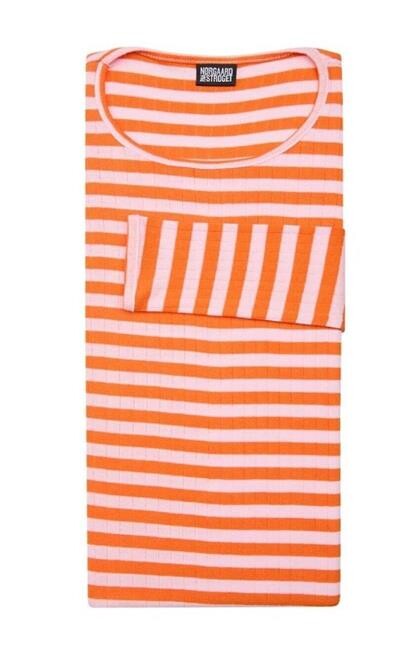NØRGAARD PÅ STRØGET T-SHIRT, 101 ORANGE/ROSE