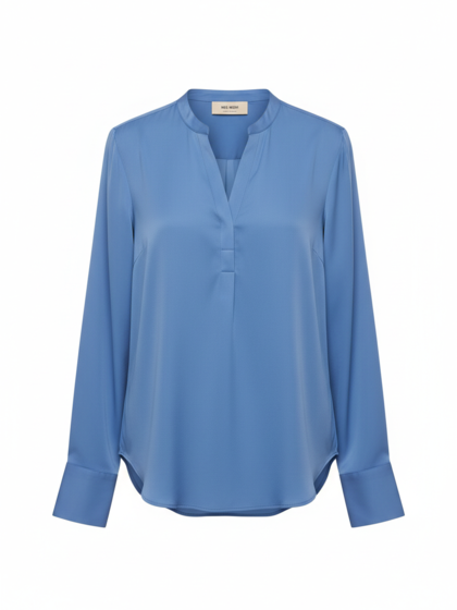 MOS MOSH SKJORTE, MATTHEA ULTRAMARINE