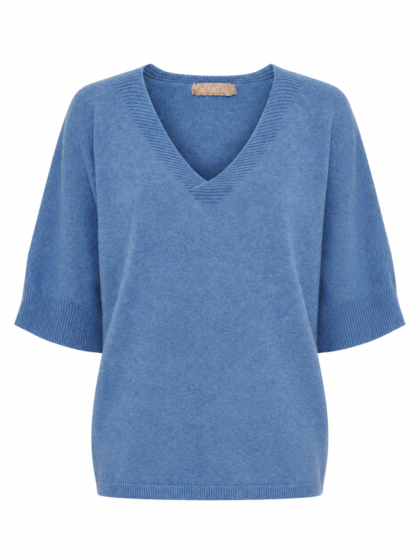 MARTA STRIK, 9587 JEANS BLUE MELANGE