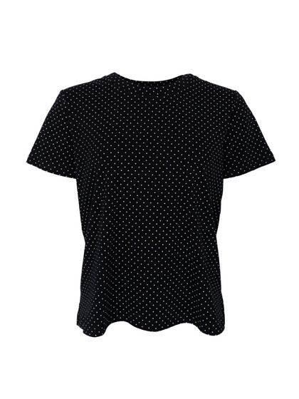 BLACK COLOUR T-SHIRT, MAYRA BLACK