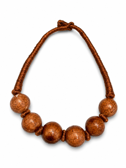 QNUZ HALSKÆDE, CERAMIC NECKLACE