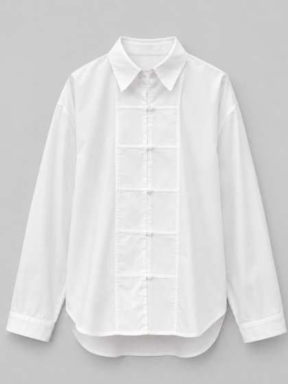 LECOCO SKJORTE,  LIZETTE - 35296 WHITE
