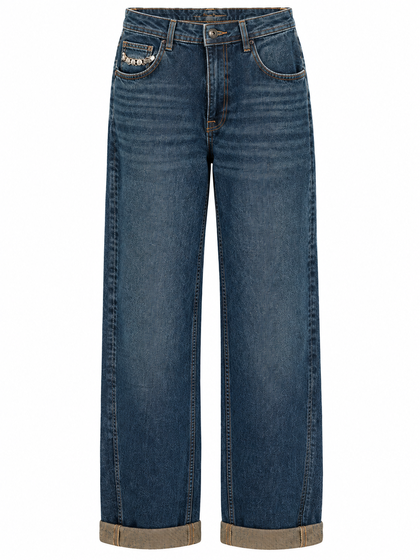 MOS MOSH JEANS, AYMEN GALLEON BLUE TINT