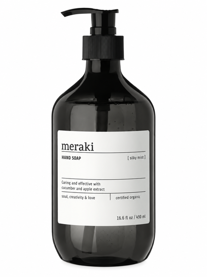 MERAKI HAND SOAP, SILKY MIST 490 ML