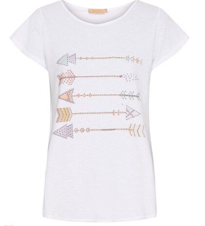 MARTA T-SHIRT, 3895 BS994 WHITE/ARROW
