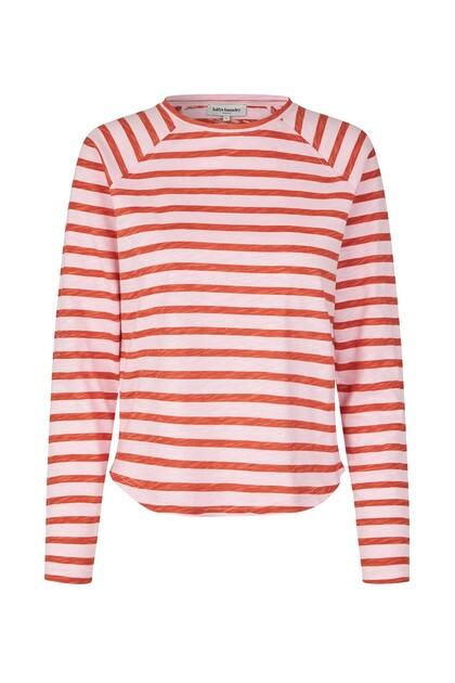 LOLLYS LAUNDRY T-SHIRT, LIVA LIGHT PINK