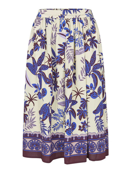 LOLLYS LAUNDRY MIDI NEDERDEL, ELLA FLOWER PRINT
