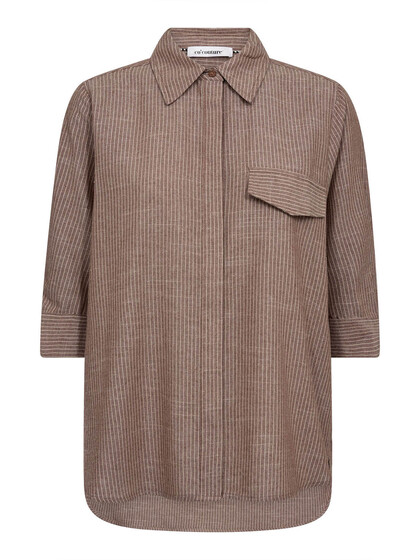 CO'COUTURE SKJORTE, JIHO BROWN