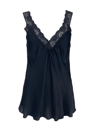 BLACK COLOUR TOP, BEA LACE BLACK