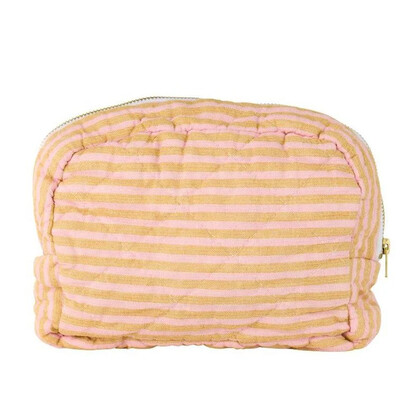IB LAURSEN TOILETTASKE, 07895-99 ROSA/GUL