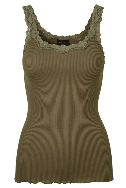 ROSEMUNDE TOP, 5357- 624 MILITARY OlIVE