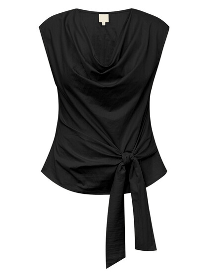 GOSSIA BLUSE, SAGARA BLACK